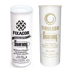 Kit FixaCor + Corante de Roupas Bege Guarany