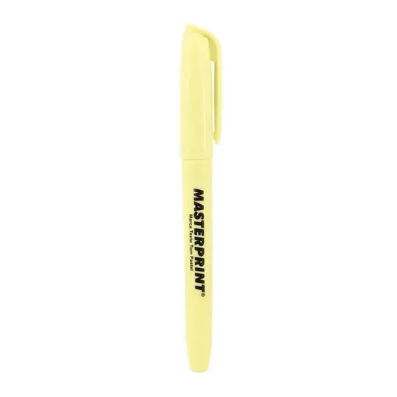 Marca Texto Amarelo Pastel Masterprint