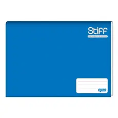 Caderno de Desenho Brochura Capa Dura 96F Stiff Azul Jandaia