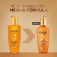 Óleo extraordinário Elseve - Nova Embalagem