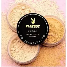 Pó Translúcido Fino Solto Facial Microfinish Powder Finalizador Maquiagem Playboy Prova D"água