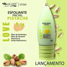 Esfoliate facial  - Max Love | Pistache e/ou Mel | Macara de Ouro