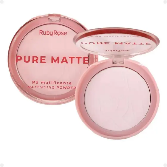 Pó Matificante Pure Matte | Pó compacto Pure Porcelain - Ruby Rose