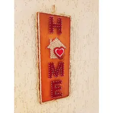 Porta chaves Home String art Artesanal