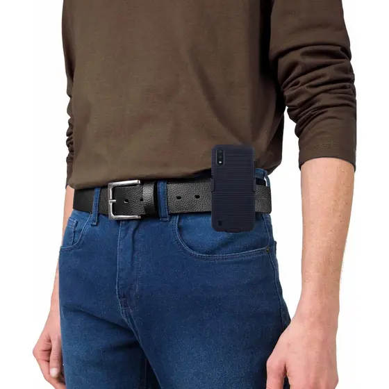 Capa Suporte de Cintura Cinto E Mesa Belt Clip Compativel Para Motorola Moto G9 Play Xt2083 / Moto E7 Plus Xt2081 tela 6.5