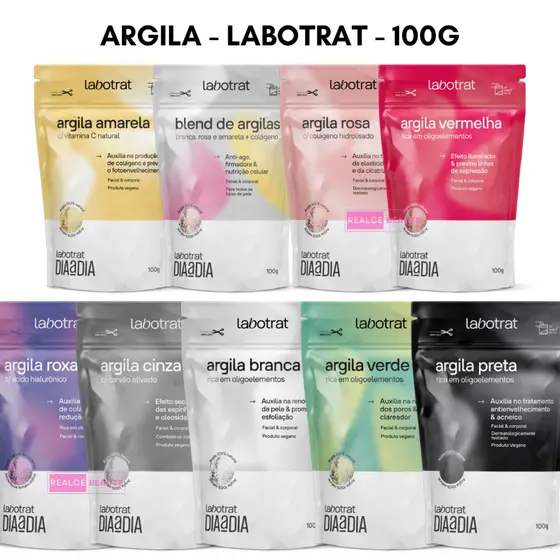Argila em Pó - Labotrat - Dia a Dia - 100g