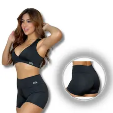 Short Legging Suplex Eporte, Fitness, Casual, Lindo - mescla, preto,atacado crossfit