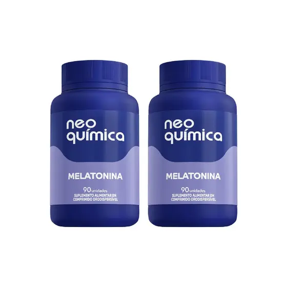 Melatonina Neo Química 90 Cápsulas Kit com 2 Unidades