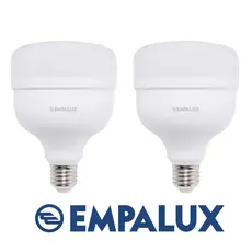 Kit 2 Lâmpadas LED Empalux 30W E27 Super Branca 6500K Alta Eficiência