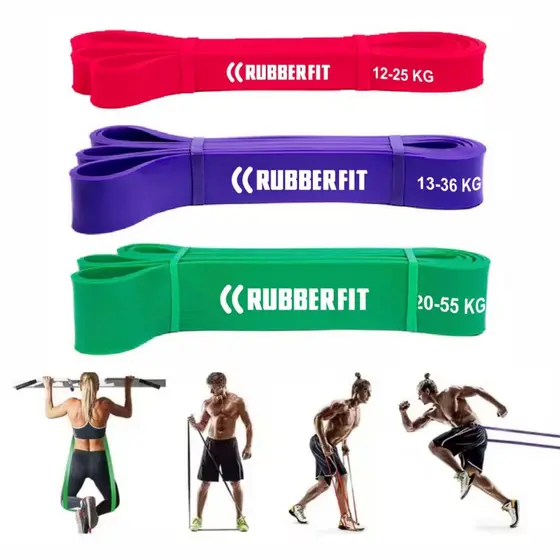 Kit Super Band Elástico Para Exercício Malhar Academia Casa