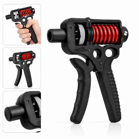 Hand Grip Fortalecedor Flexor de Punho Mãos Antebraço Mola Ajustável