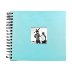 Álbum De Fotos Scrapbook 24x22cm Personalizável Capa Dura Diy Casamento Bebê Formatura Memórias