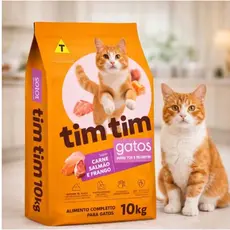 RAÇAO PARA GATOS TIMTIM CAT [BARATA!!!]