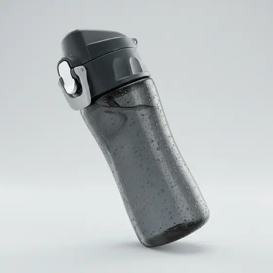 Squeeze Acrílico com Trava Antivazamento 400 ml. com Alça