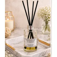 Aromatizador de Ambiente com Varetas | Frasco Plástico com Essência 250ml