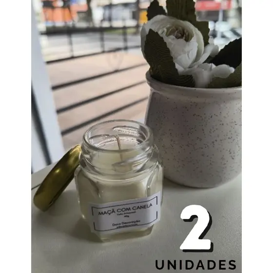 Mini velas aromáticas 40g cada perfumada