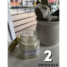 Mini velas aromáticas 40g cada perfumada