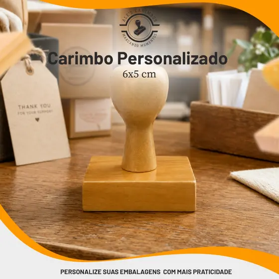 Carimbo Personalizado Até 30cm²