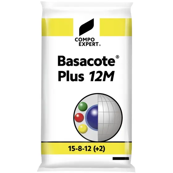 Basacote Adubo De Liberação Lenta Plus 12 Meses 15+8+12(+2) 1kg