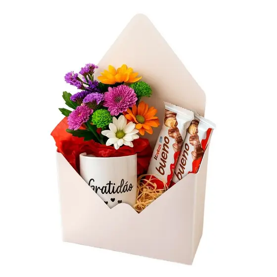 Caixa Envelope para Presentes e Lembrancinha.  28,5cm x 18,5cm x 8,5cm resistente e automática