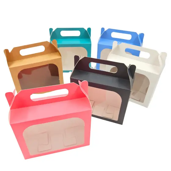 Caixa Maleta com Visor 15x12x6cm. Embalagem para Presentes Doces Cosméticos Lembrancinha