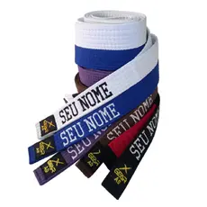 Faixa Jiu jitsu Xgear Com Nome Bordado - Envio Rápido!!!