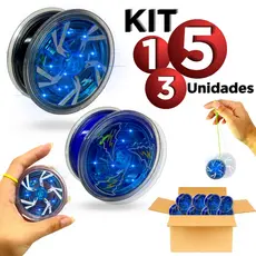 Super Yoyo com Led Luz Colorida Brinquedo Infantil Plástico