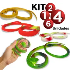 Cobras Falsas De Brinquedo Realista Grande De Borracha