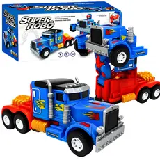 Carro Vira Robo Transformers Fricção Automático Carrinho - Caminhão