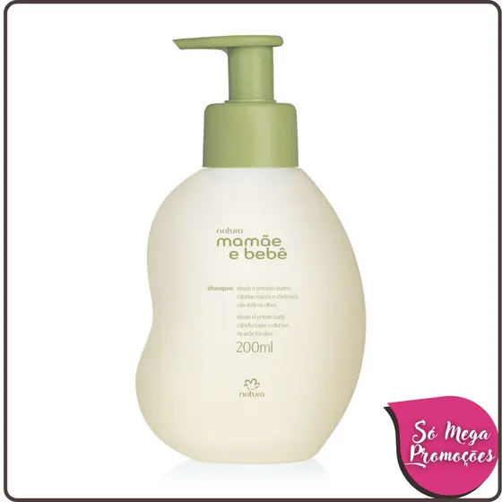 Shampoo Mamãe e Bebê 200ml - Natura