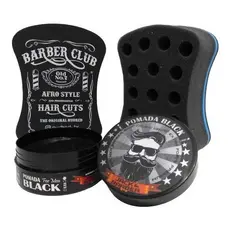 Combo Esponja Nudred enrolar cabelo P, M ou  G +1 Pasta Cera Modeladora Jack Barber