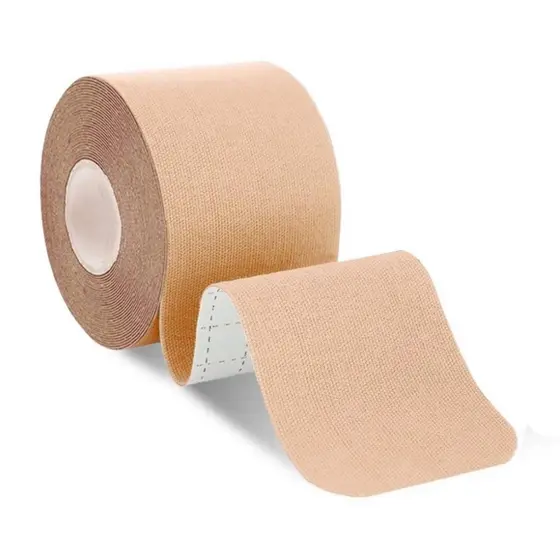 Fita De Rocktape Kinesiologic Tape Profissional Cor BEGE Somente