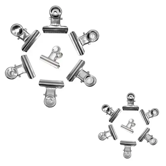 12 Presilhas P Curvatura C Grampo Para Unhas Inox Fibra Gel