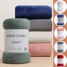 Manta Microfibra Cobertor Queen Antialérgico Soft Extra Macio Flanel