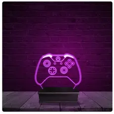 Luminária e Abajur Acrílico Led - Controle Xbox One
