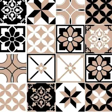 Papel De Parede Para Cozinha Azulejo Português Lavável 3,50 mts