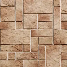 Papel de parede estilo rustico em tons de marrom e detalhes na cor bege Para Sala e Quarto