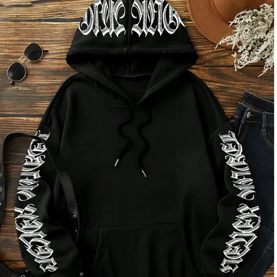 Blusa Moletom Personalizada De Escritas Estilosa Tumbler Super Confortavel 100% Algodão