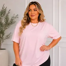 Camiseta Feminina Estilosa Plus Size Moda Feminina