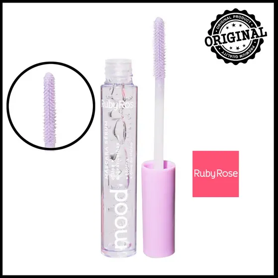 Mascara Serum Ruby Rose Mood Cilios e Sobrancelhas Hb512