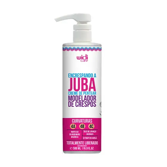 Creme de Pentear Modelador de Crespos Encrespando a Juba Widi Care 500ml