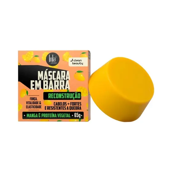 Mascara em barra Lola Cosmetics Reconstrução 65g