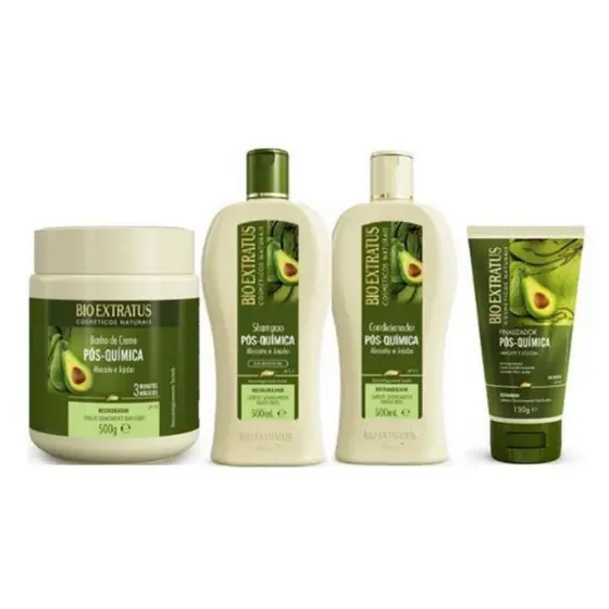 Bio Extratus Pós-Química Duo Banho de Creme 500ml e Finalizador 150ml