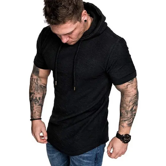 Camiseta Camisa Longline Mutante Fitness Masculina Blusa Oversized Long Line