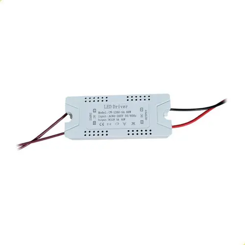 Fonte Driver Reator P/ Perfil Fita De Led 12v 5a 60w