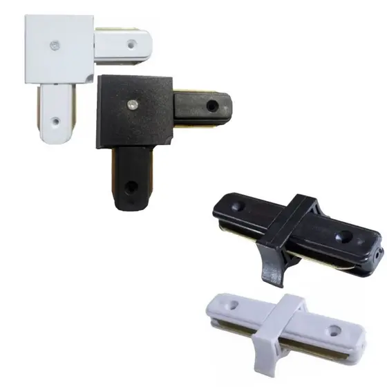 Emenda Conexão Conector Reta ou L Para Trilho Eletrificado ENVIO IMEDIATO