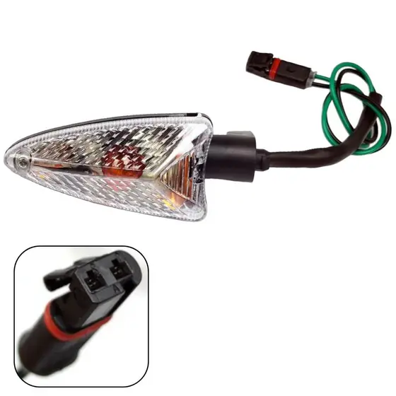 Pisca Seta Completo Traseiro Esquerdo dianteiro direito Tiger 800 2011 A 2015 HASTE CURTA