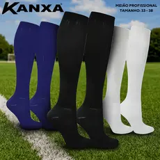 Meião de Futebol Kanxa Profissional Juvenil 33/38