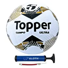 Bola de Futebol de Campo Topper Ultra Dupla Colagem + Bomba