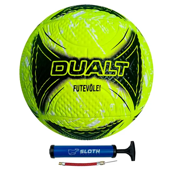 Bola de Futevôlei Dualt Futmesa Altinha PVC + Bomba de Ar